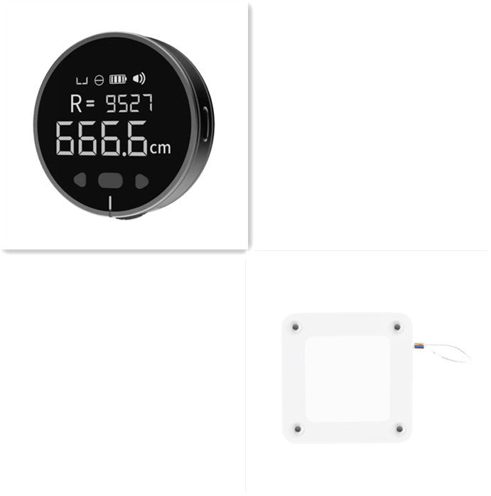 Instrument de mesure de distance Règle de mesure électronique Ruban à mesurer LCD numérique haute définition Règle de mesure électronique de haute précision Outil