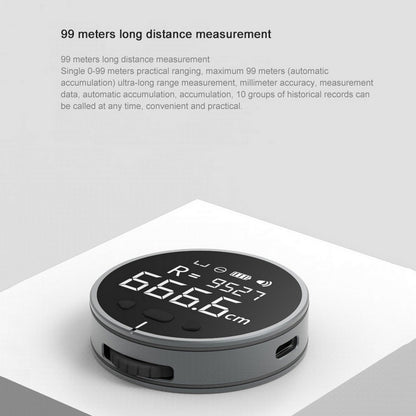 Instrument de mesure de distance Règle de mesure électronique Ruban à mesurer LCD numérique haute définition Règle de mesure électronique de haute précision Outil